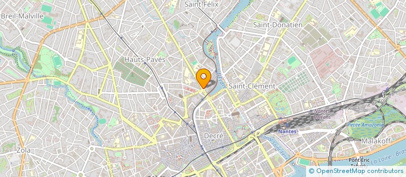 localisation de l'entreprise MONSIEUR ERIC BELLEC à NANTES