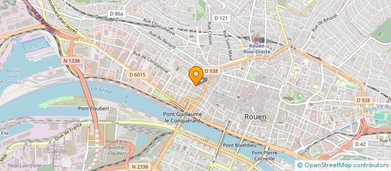 localisation de l'entreprise MONSIEUR ERIC BELLET à ROUEN