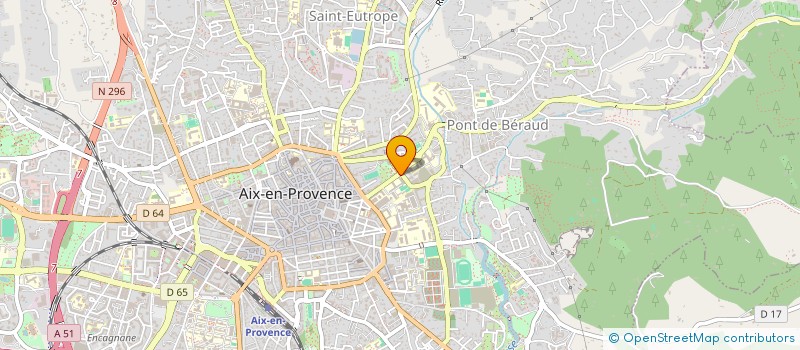 localisation de l'entreprise MONSIEUR ERIC BENEDETTI à AIX-EN-PROVENCE