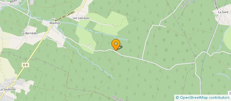 localisation de l'entreprise MONSIEUR ERIC BENEVENTI  LEOGEATS