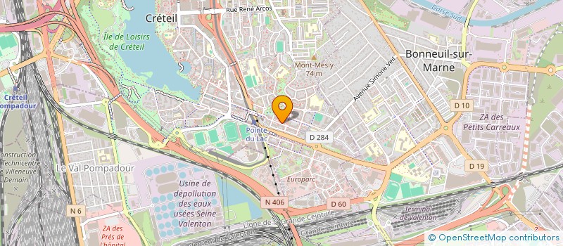 localisation de l'entreprise MONSIEUR ERIC BENMOUSSA  CRETEIL