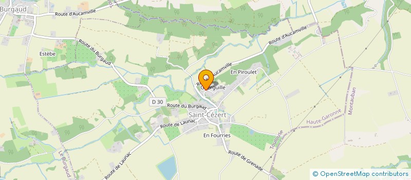 localisation de l'entreprise MONSIEUR ERIC BENNEY  SAINT-CEZERT