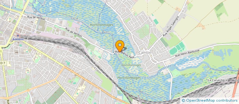 localisation de l'entreprise MONSIEUR ERIC BENOIT  CAMON