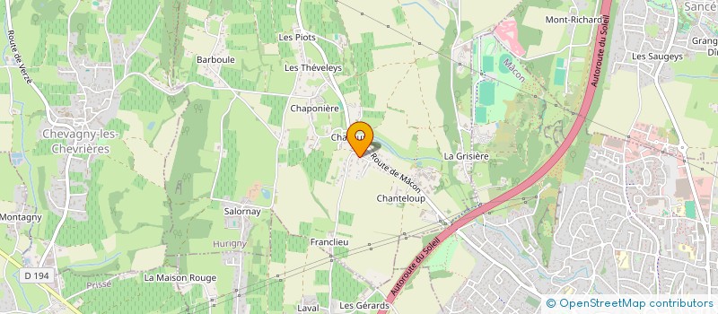 localisation de l'entreprise MONSIEUR ERIC BENZAZON  HURIGNY