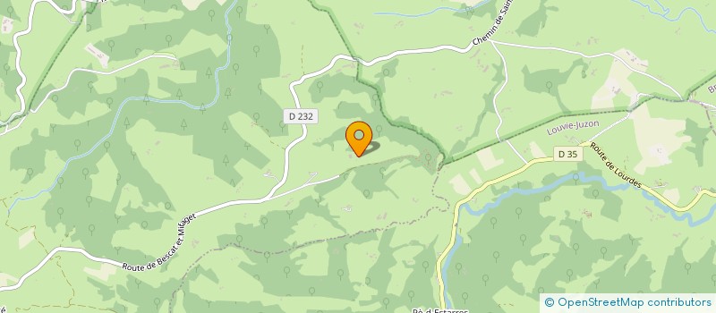 localisation de l'entreprise MONSIEUR ERIC BERBEDES  SAINTE COLOME