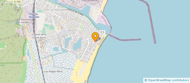 localisation de l'entreprise MONSIEUR ERIC BERGES  PORT-LA-NOUVELLE