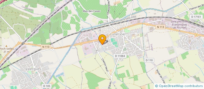 localisation de l'entreprise MONSIEUR ERIC BERNABEU à LUNEL-VIEL