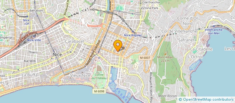 localisation de l'entreprise MONSIEUR ERIC BERNARD  NICE