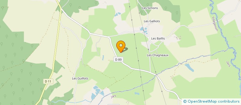 localisation de l'entreprise MONSIEUR ERIC BERNARDON  VILLEGENON