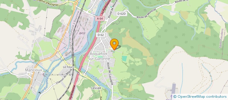 localisation de l'entreprise MONSIEUR ERIC BERTANCINI à ROQUEFORT-SUR-GARONNE