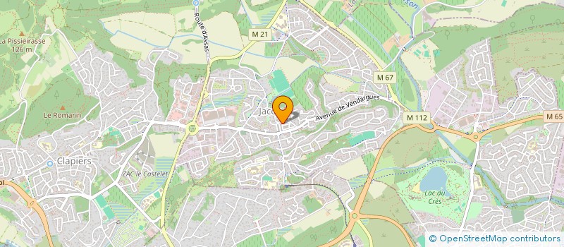localisation de l'entreprise MONSIEUR ERIC BERTAULT  JACOU