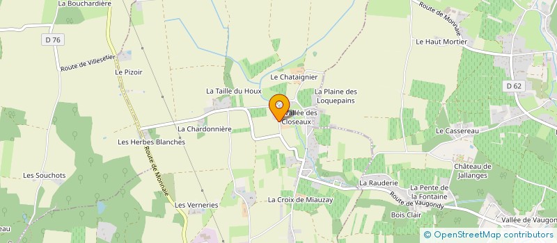 localisation de l'entreprise MONSIEUR ERIC BERTEAU à VOUVRAY