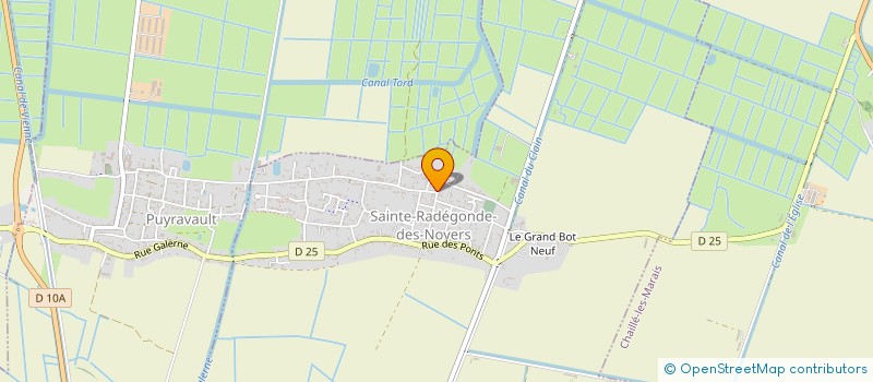 localisation de l'entreprise MONSIEUR ERIC BERTHOME  SAINTE-RADEGONDE-DES-NOYERS