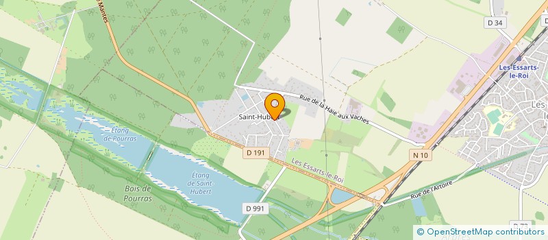 localisation de l'entreprise MONSIEUR ERIC BERTIN  LES ESSARTS-LE-ROI