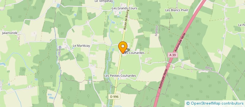 localisation de l'entreprise MONSIEUR ERIC BERTRAND  MARBOZ