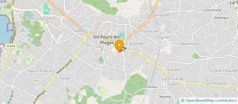 localisation de l'entreprise MONSIEUR ERIC BERTRAND à SIX-FOURS-LES-PLAGES