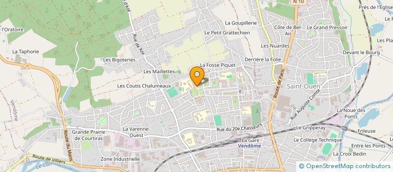 localisation de l'entreprise MONSIEUR ERIC BESENWALD  VENDOME