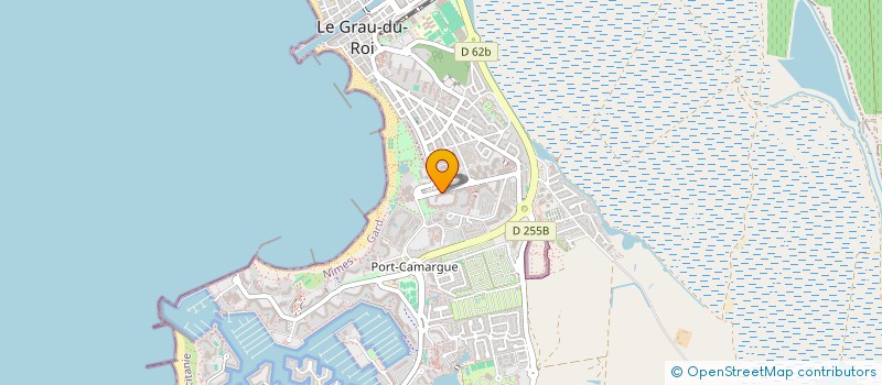 localisation de l'entreprise MONSIEUR ERIC BESONHE  LE GRAU-DU-ROI