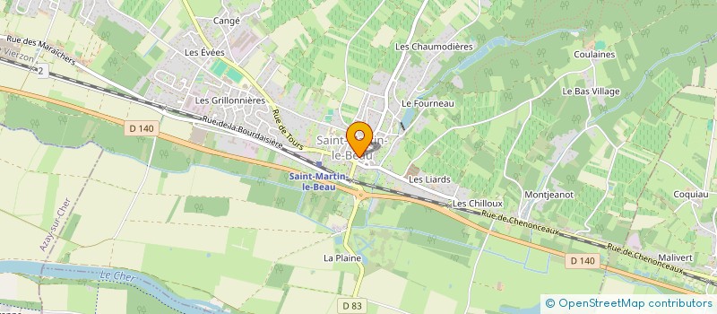 localisation de l'entreprise MONSIEUR ERIC BETAILLOULOUX à ATHEE-SUR-CHER