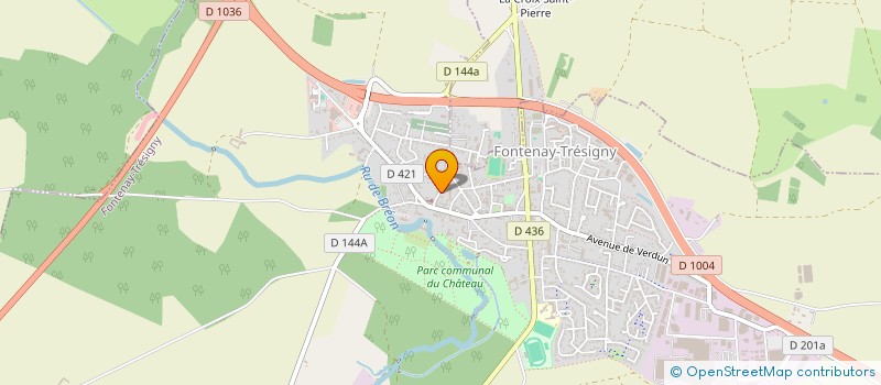 localisation de l'entreprise MONSIEUR ERIC BETREMIEUX  FONTENAY-TRESIGNY