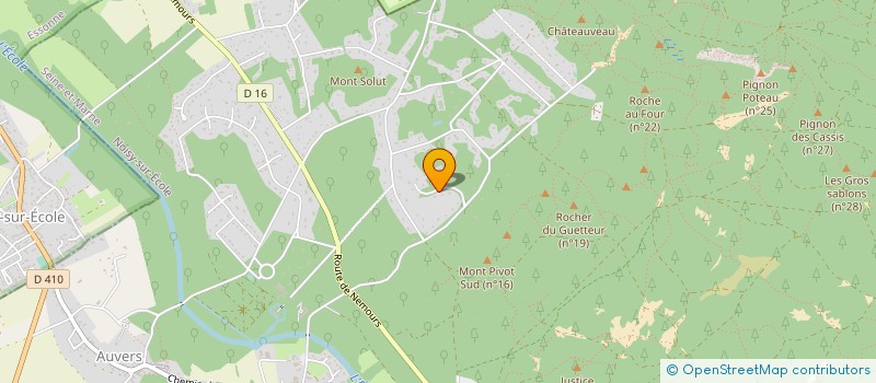 localisation de l'entreprise MONSIEUR ERIC BEURIER  NOISY-SUR-ECOLE