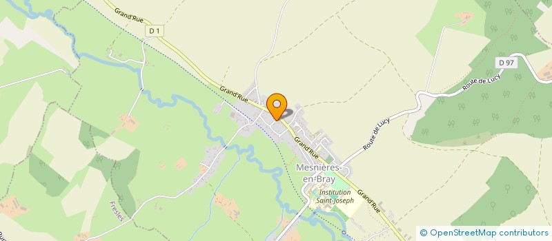 localisation de l'entreprise MONSIEUR ERIC BEUVELET  MESNIERES-EN-BRAY