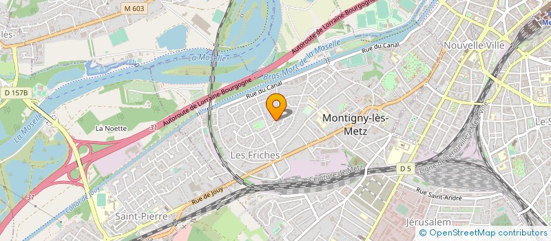 localisation de l'entreprise MONSIEUR ERIC BEYER à MONTIGNY-LES-METZ