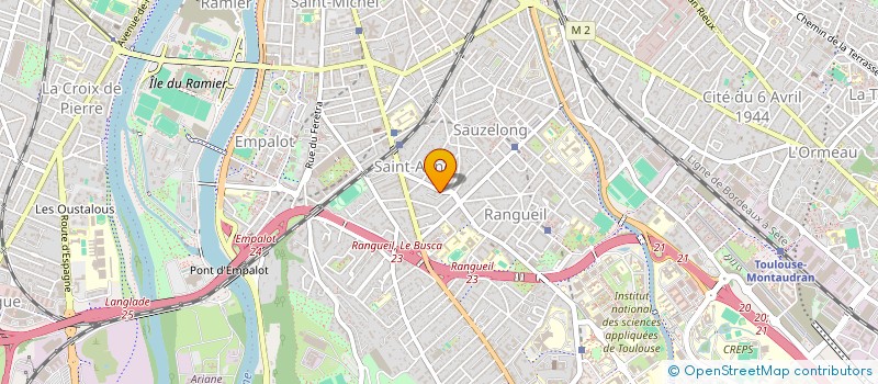 localisation de l'entreprise MONSIEUR ERIC BEZARD à TOULOUSE