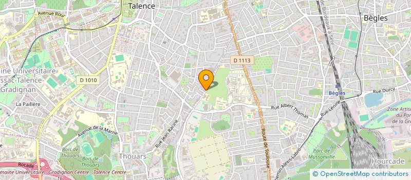 localisation de l'entreprise MONSIEUR ERIC BEZDIKIAN à TALENCE