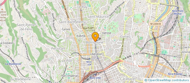 localisation de l'entreprise MONSIEUR ERIC BIENFAIT à NICE