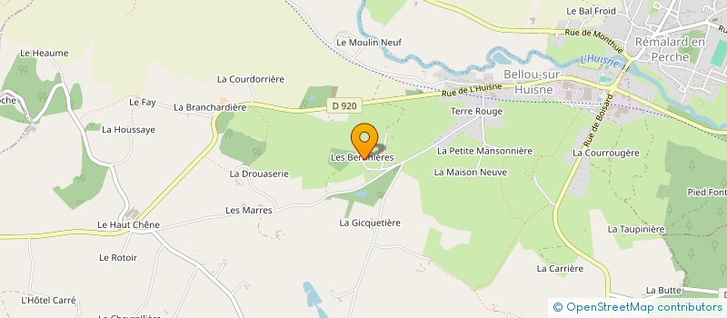 localisation de l'entreprise MONSIEUR ERIC BIFFARD à REMALARD-EN-PERCHE
