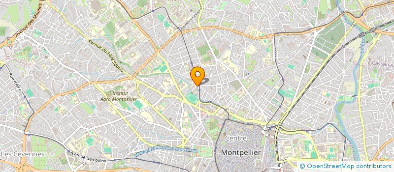 localisation de l'entreprise MONSIEUR ERIC BIJOU à MONTPELLIER