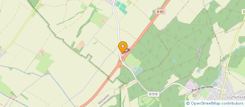 localisation de l'entreprise MONSIEUR ERIC BILGER  BERRWILLER