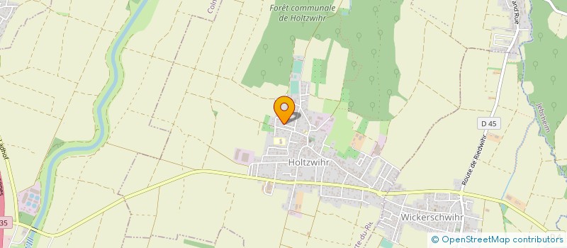 localisation de l'entreprise MONSIEUR ERIC BILL  PORTE DU RIED