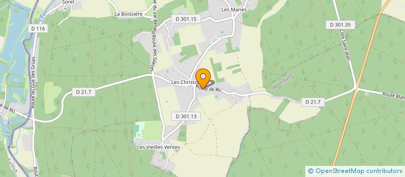 localisation de l'entreprise MONSIEUR ERIC BINET à SOREL-MOUSSEL