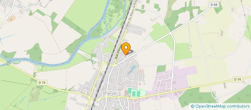 localisation de l'entreprise MONSIEUR ERIC BINET  LOIRE-AUTHION