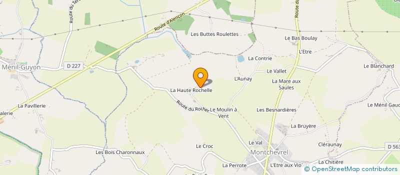 localisation de l'entreprise MONSIEUR ERIC BINOIS à MONTCHEVREL