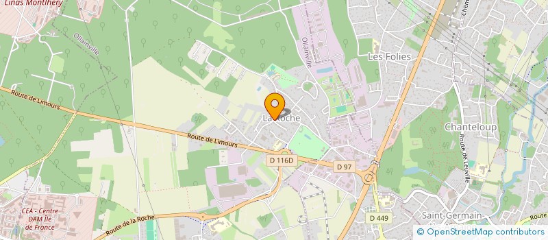 localisation de l'entreprise MONSIEUR ERIC BISSON  OLLAINVILLE