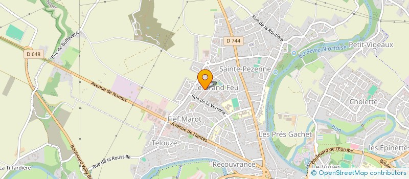 localisation de l'entreprise MONSIEUR ERIC BITJONG  NIORT