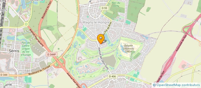 localisation de l'entreprise MONSIEUR ERIC BJARSTAL  MAGNY-LE-HONGRE