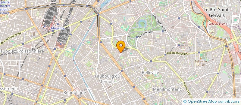 localisation de l'entreprise MONSIEUR ERIC BLAIN  PARIS