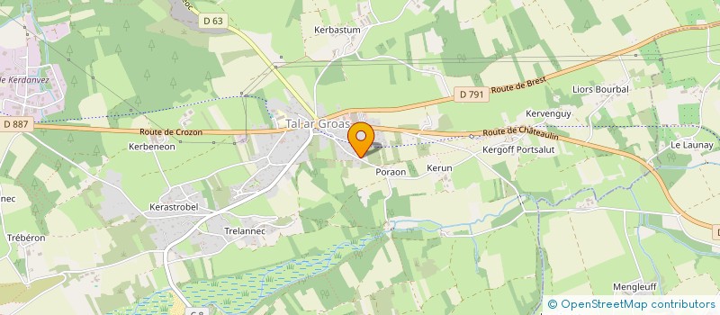 localisation de l'entreprise MONSIEUR ERIC BLAIZE  CROZON