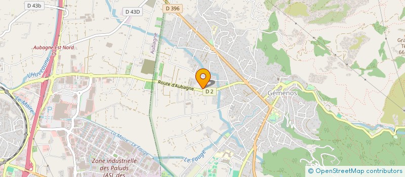 localisation de l'entreprise MONSIEUR ERIC BLANC  GEMENOS