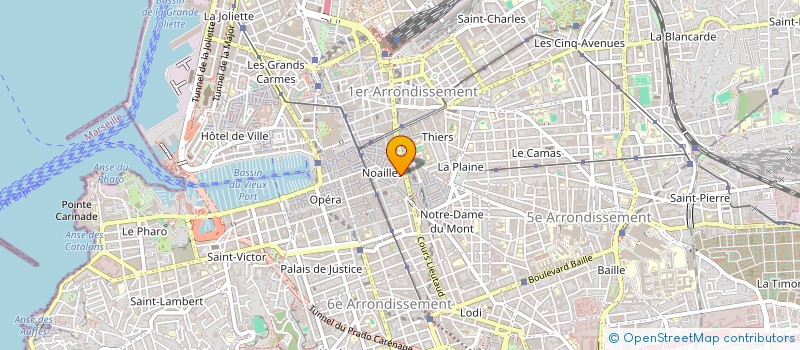 localisation de l'entreprise MONSIEUR ERIC BLANCHARD  MARSEILLE