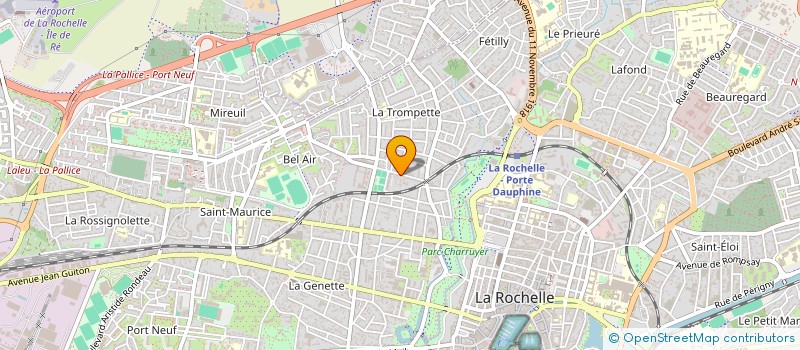 localisation de l'entreprise MONSIEUR ERIC BLANCHET  LA ROCHELLE