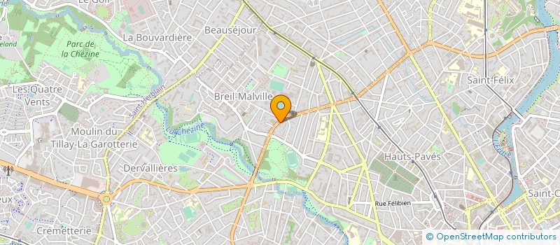 localisation de l'entreprise MONSIEUR ERIC BLASIN à NANTES