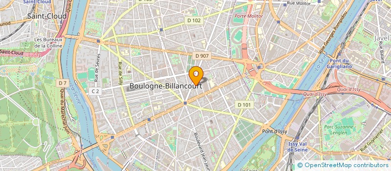 localisation de l'entreprise MONSIEUR ERIC BLAYO à BOULOGNE-BILLANCOURT
