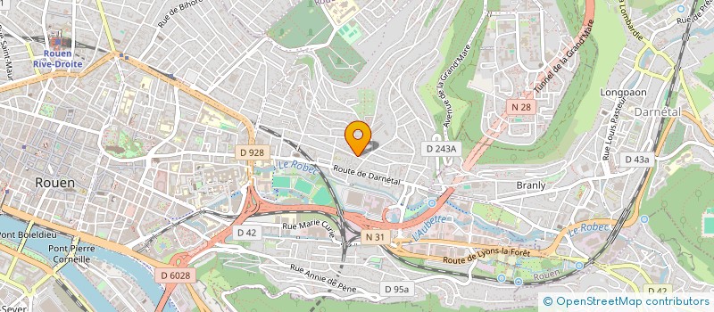 localisation de l'entreprise MONSIEUR ERIC BLIGNY à ROUEN
