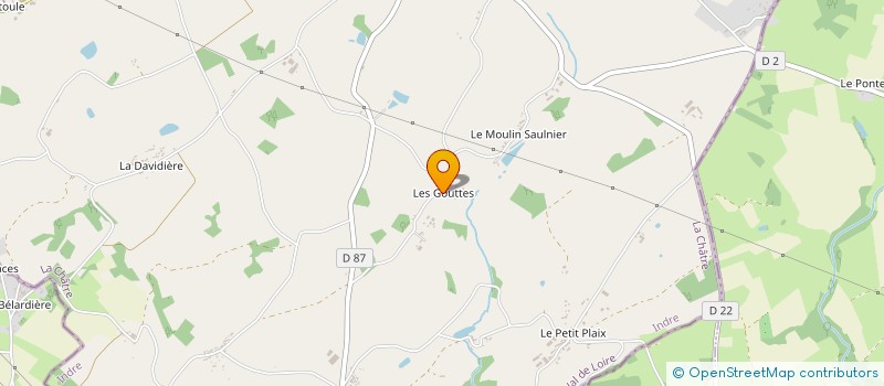 localisation de l'entreprise MONSIEUR ERIC BLONDET à LOURDOUEIX-SAINT-MICHEL