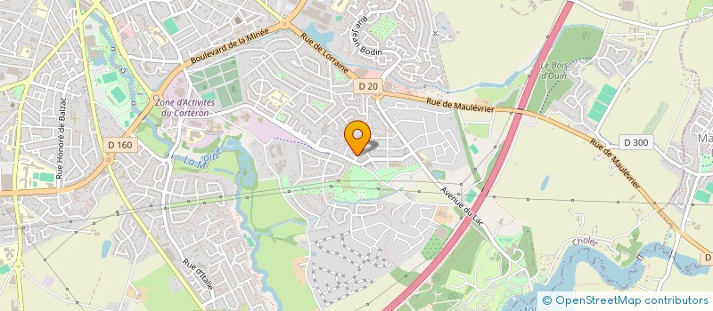 localisation de l'entreprise MONSIEUR ERIC BLOTON à CHOLET